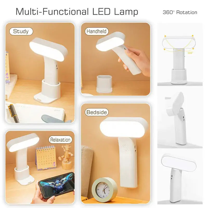Modern white decorbites led nightlight bedroom table lamp