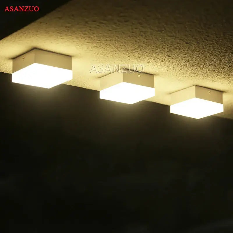 Modern white decorbites led panel ceiling light living room