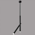 Minimalist white adjustable led pendant light for living room