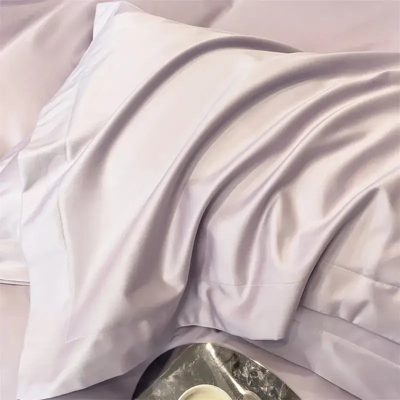 Slate blue egyptian cotton duvet cover set bedroom bedding
