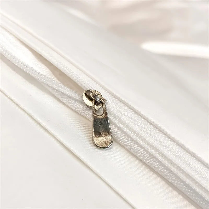 Sage green satin 1000tc duvet cover bedroom bedding set