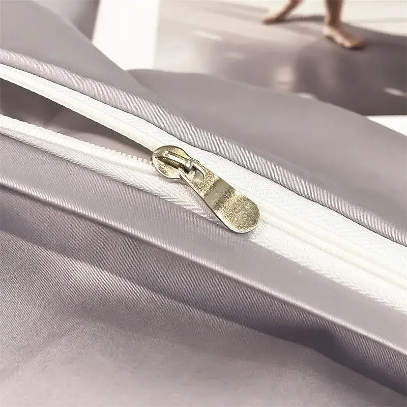 Sage green satin 1000tc duvet cover bedroom bedding set