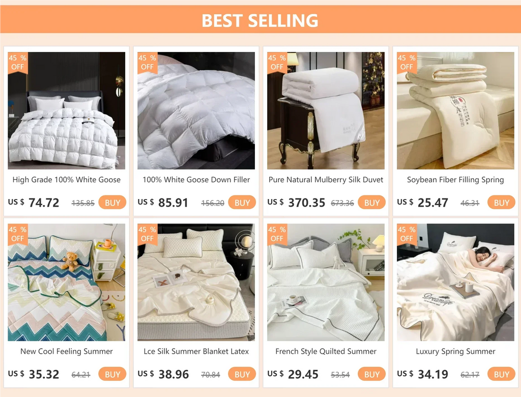 Luxurious silver satin duvet cover bedroom bedding set