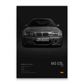 Modern black & silver luxury car canvas wall art bedroom decor