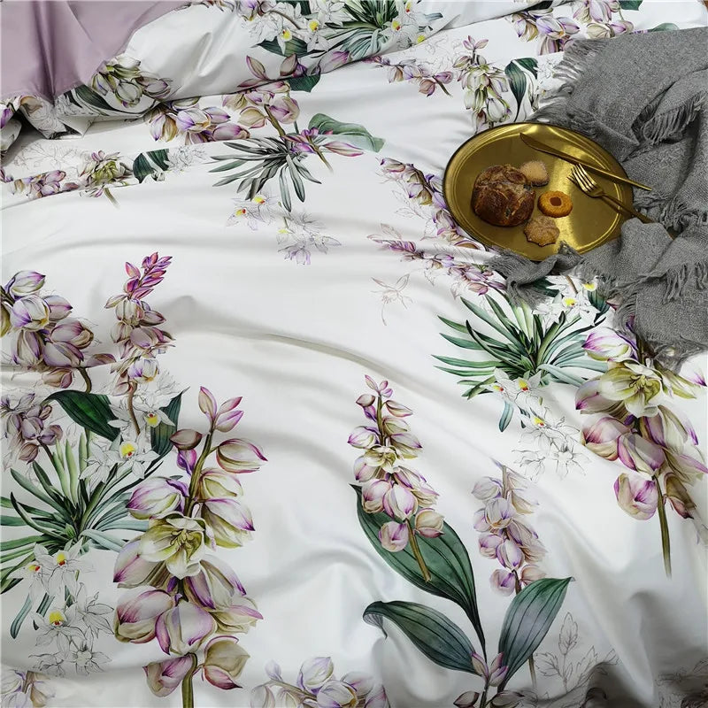 Pastel marine egyptian cotton duvet cover – bedroom bedding set