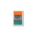 Mid century abstract color block wall art set living room decor