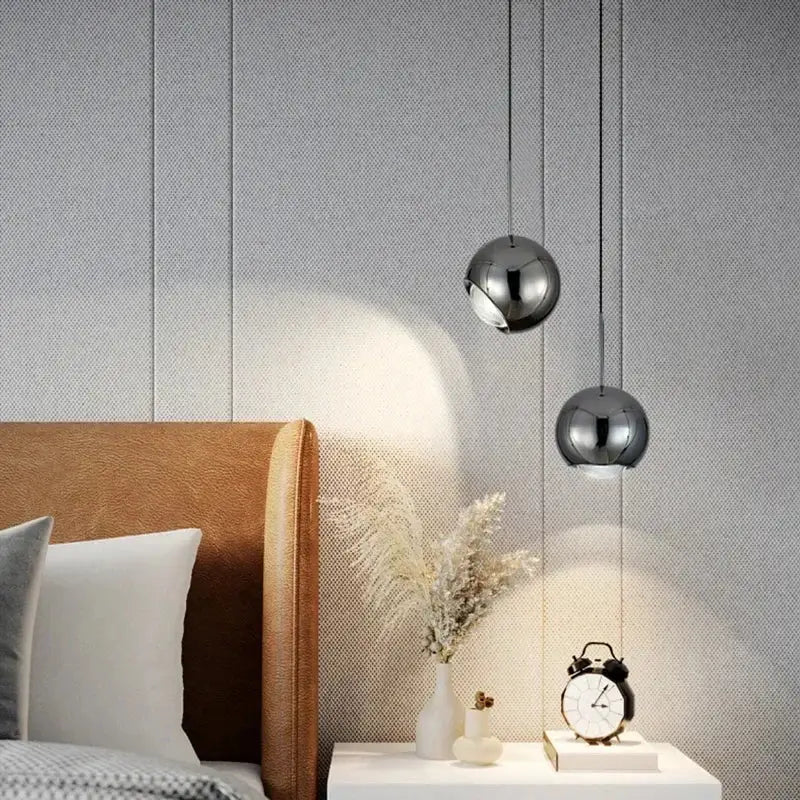 Modern gold and silver adjustable led pendant – dining room light