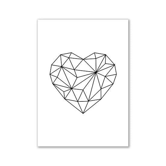 Modern pink aesthetic moon wall art print for bedroom