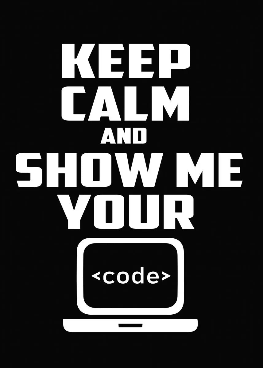 Modern 6 stages of debugging wall art office programmer gamer decor