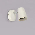 Modern brushed nickel wall sconces bedroom conical spotlight