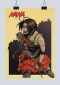 Retro japan anime nana poster bedroom wall art