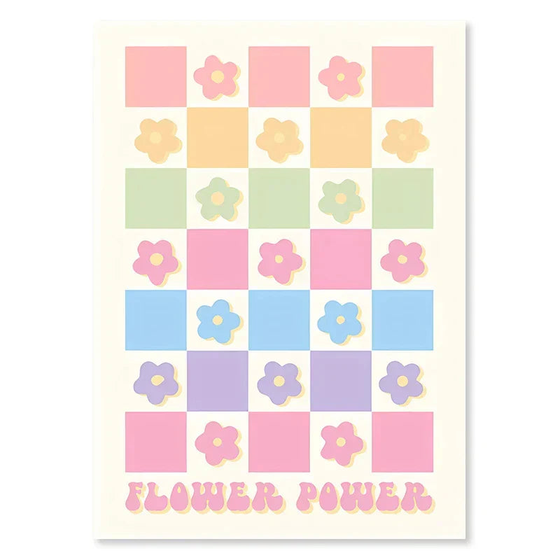 Danish pastel rainbow wall art bedroom over the rainbow print