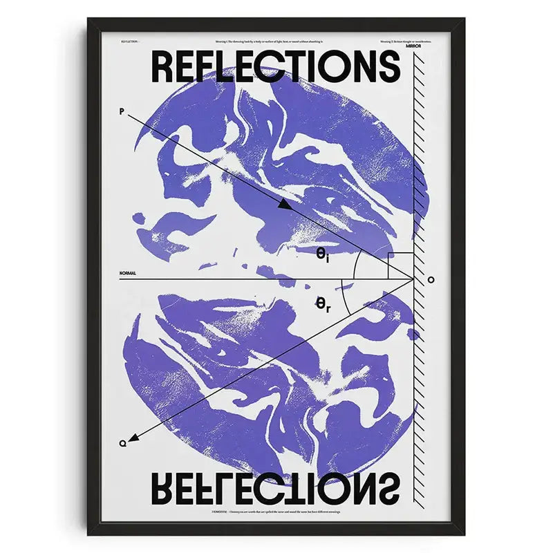 Retro abstract canvas black cat face poster – living room wall art