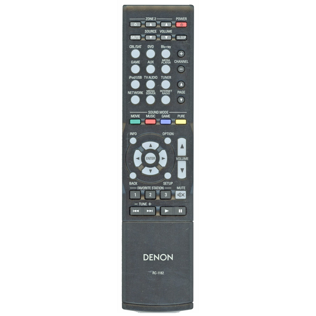 Denon RC-1182 A/V Receiver Remote Control | IR - 30701013900AD