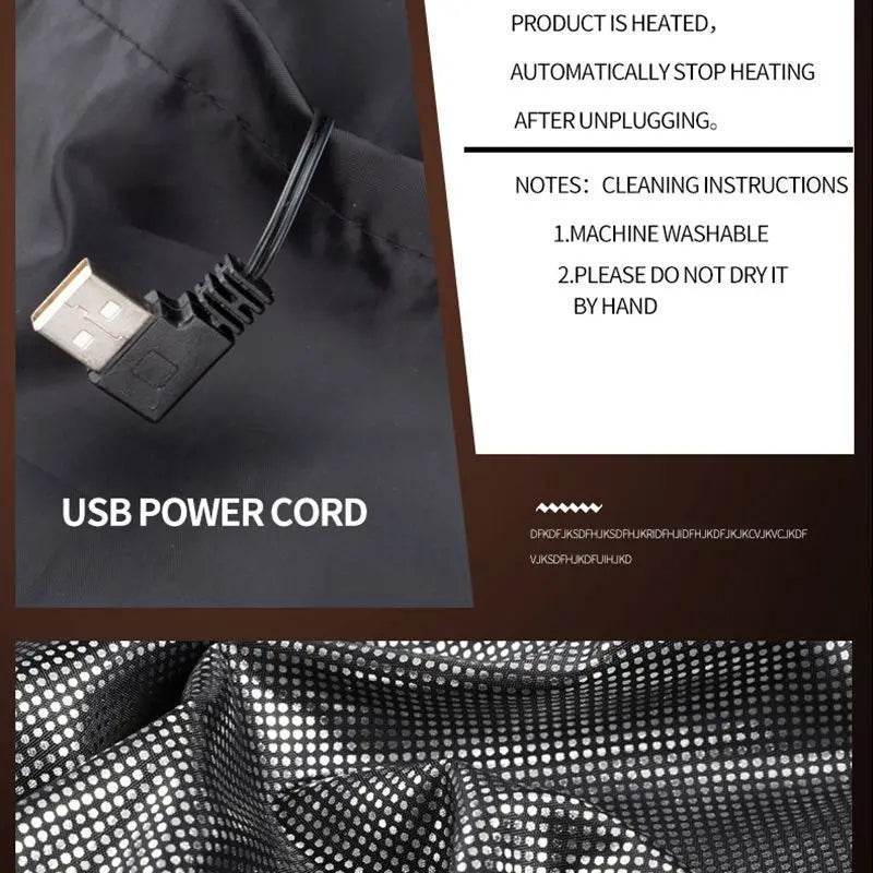 Tech Heated Vest – Smart Battery-Powered Warmth (tech heated vest)