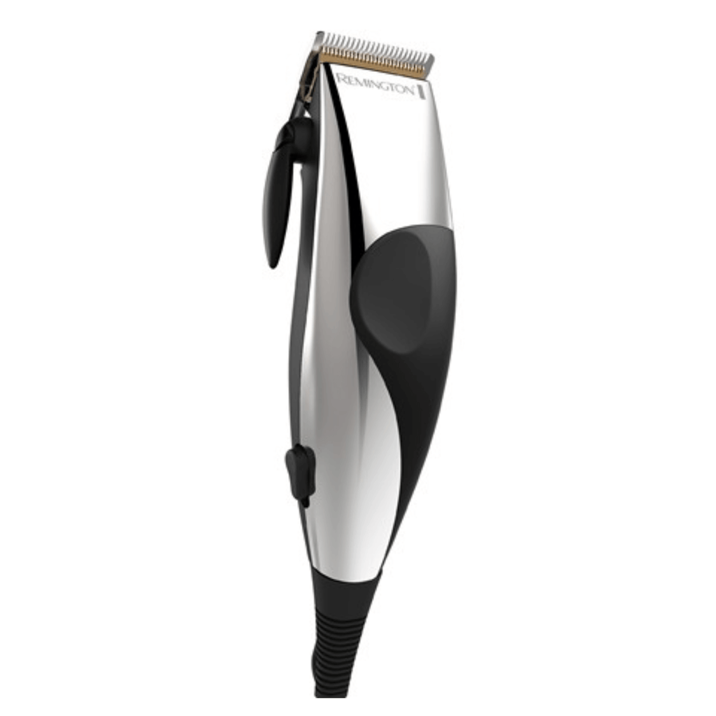 Remington Titanium 25-Piece Adjustable Hair Clipper Kit with Case