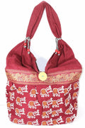 Elephant Jhola Boho Cotton Shoulder Bag Handmade Ethnic