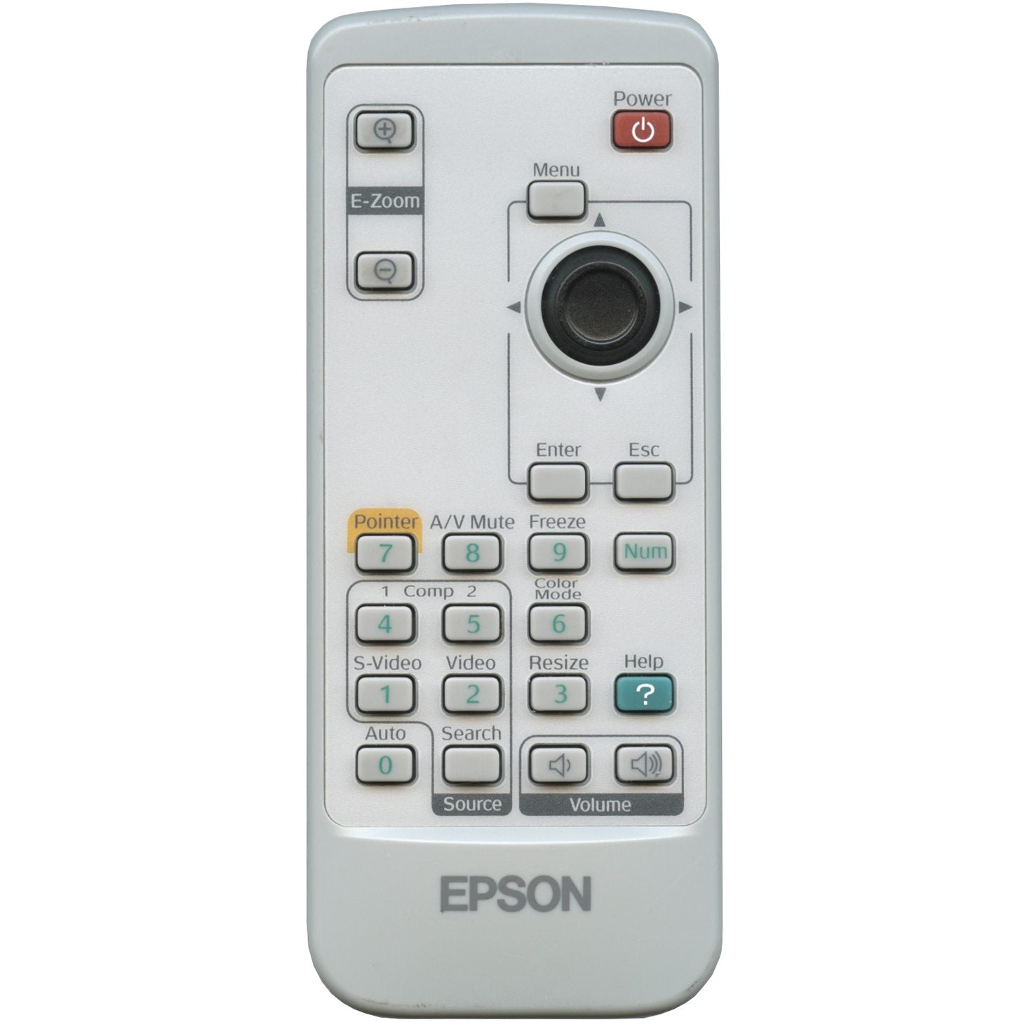 Substitute for Epson 143503300 Projector Remote Control [RR3720]