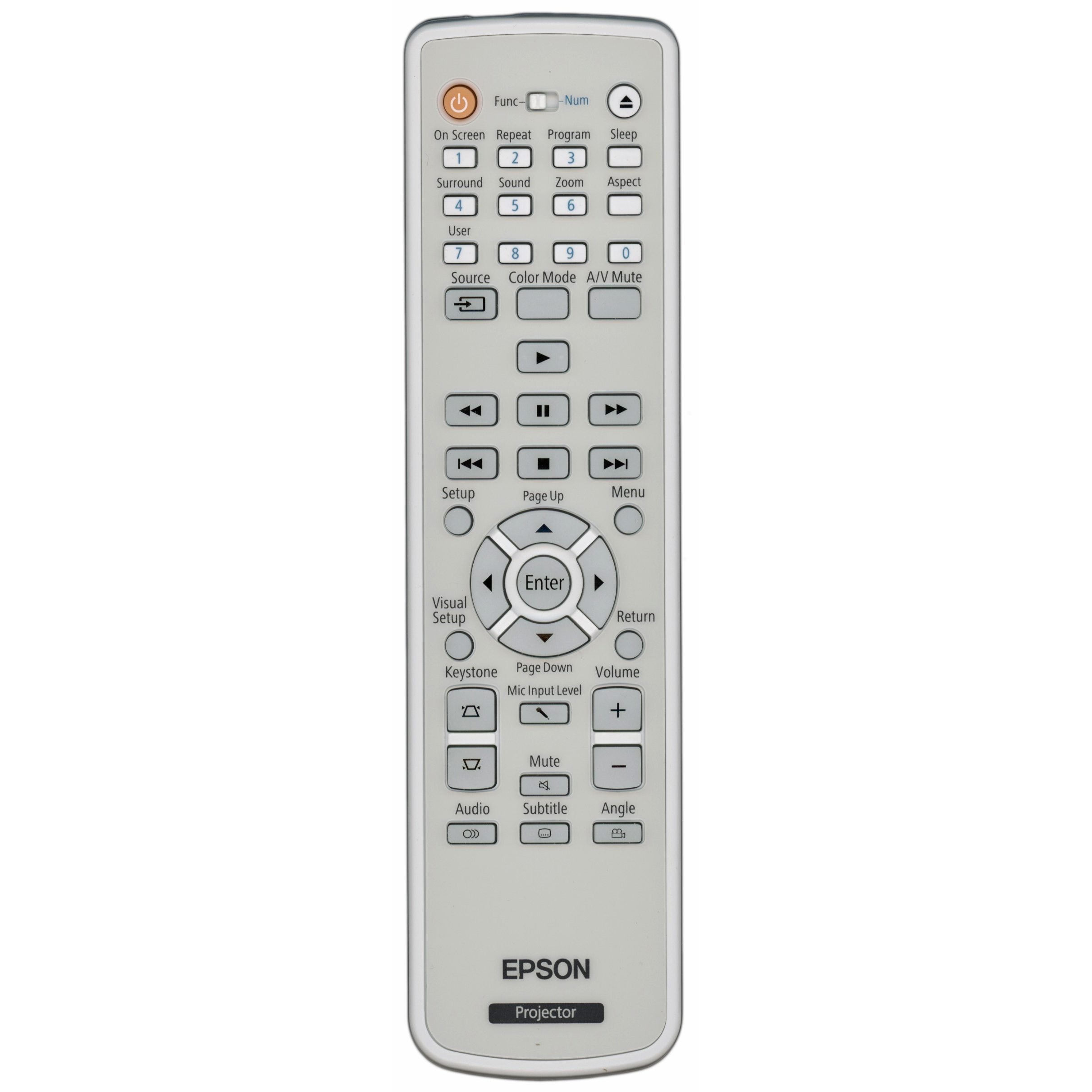 Substitute for Epson 1514833 Projector Remote Control [RR3720]