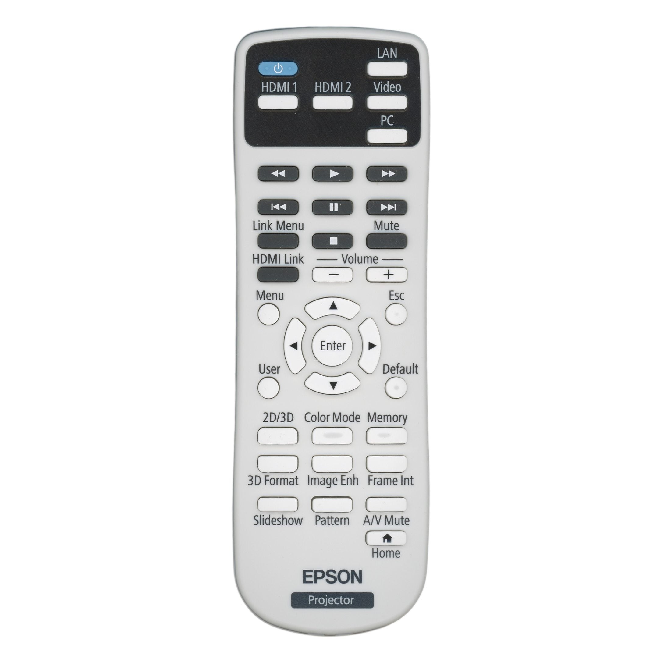 Substitute for Epson 165025100 Projector Remote Control [RR3720]