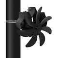 Thermal Power Magnet-free 7-blade Wall Hanging Fireplace Fan