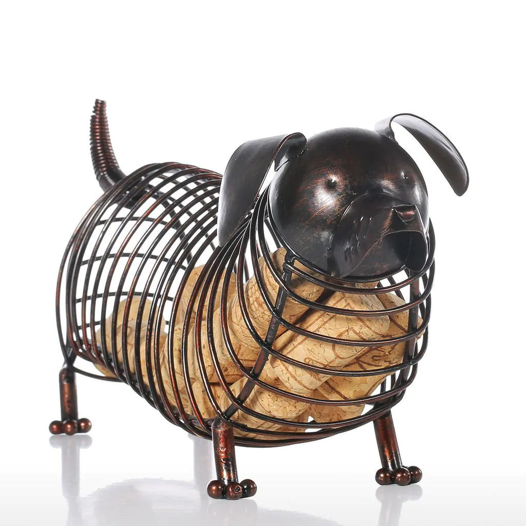 Dachshund Bottle Cork Storage