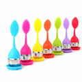 Silicone Handle Tea Infuser - Stylish, Durable, and Perfect for Loose Leaf Tea