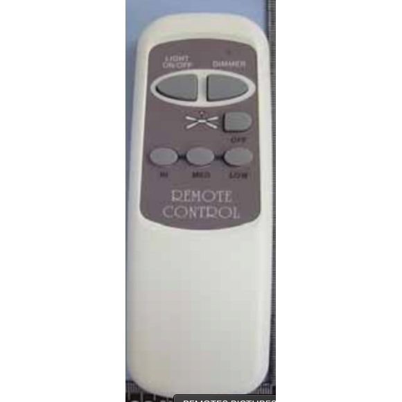 Substitute for KUJCE10206 Ceiling Fan Remote Control [63T-AC83T-KIT]