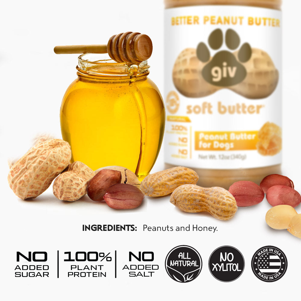Dog Peanut Butter 4oz (12 Count)