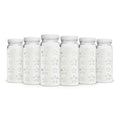 Flower Petals Silicone Protective Bottle Sleeves Set, for 16oz Bottles (White)
