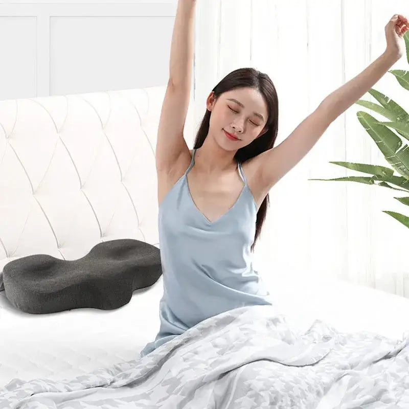 DecorBites™ Butterfly Memory Foam Cervical Health Pillow - Neck Orthopaedic Support