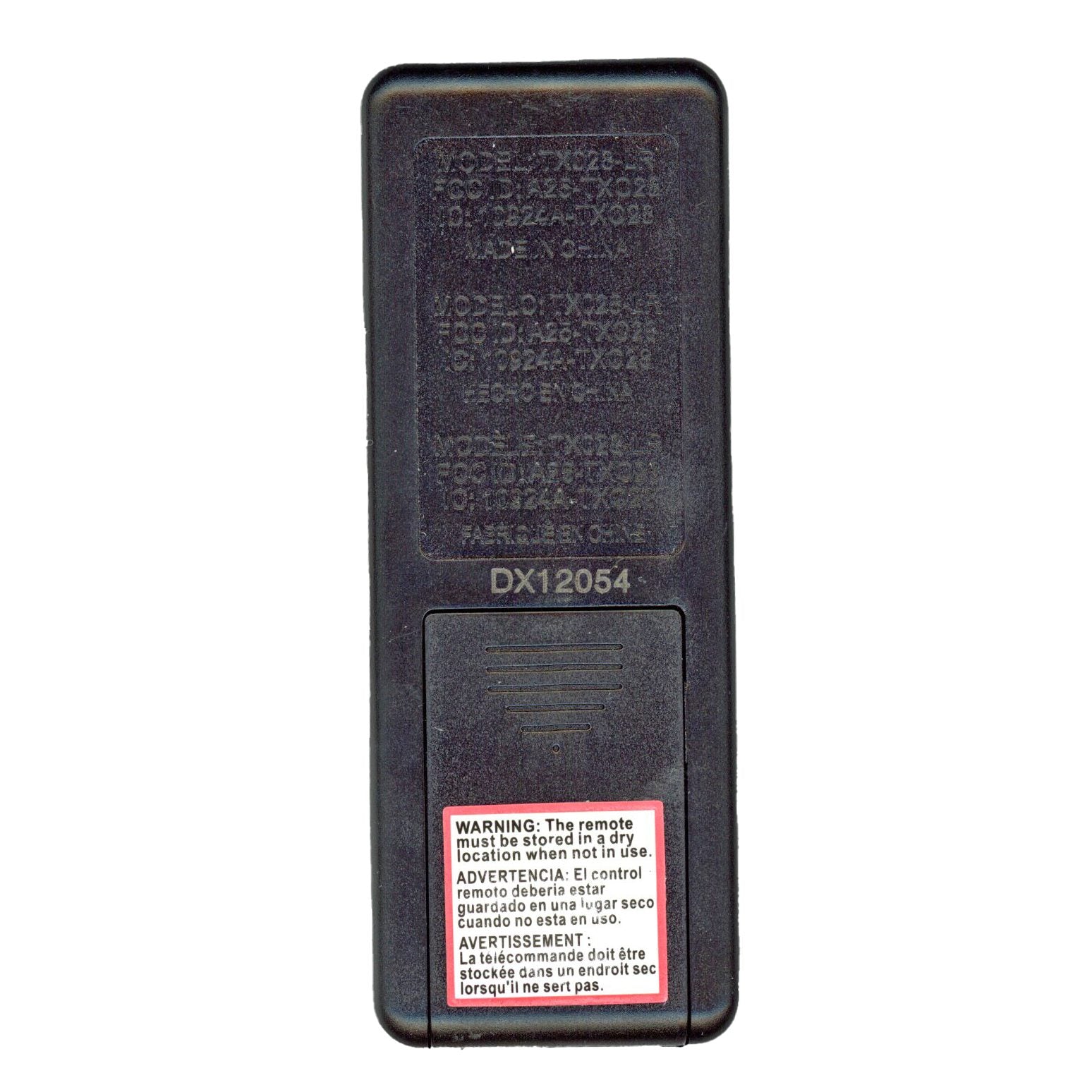 Substitute for Hampton Bay TX028LR Ceiling Fan Remote Control - A25TX028LR [63T-AC83T-KIT]