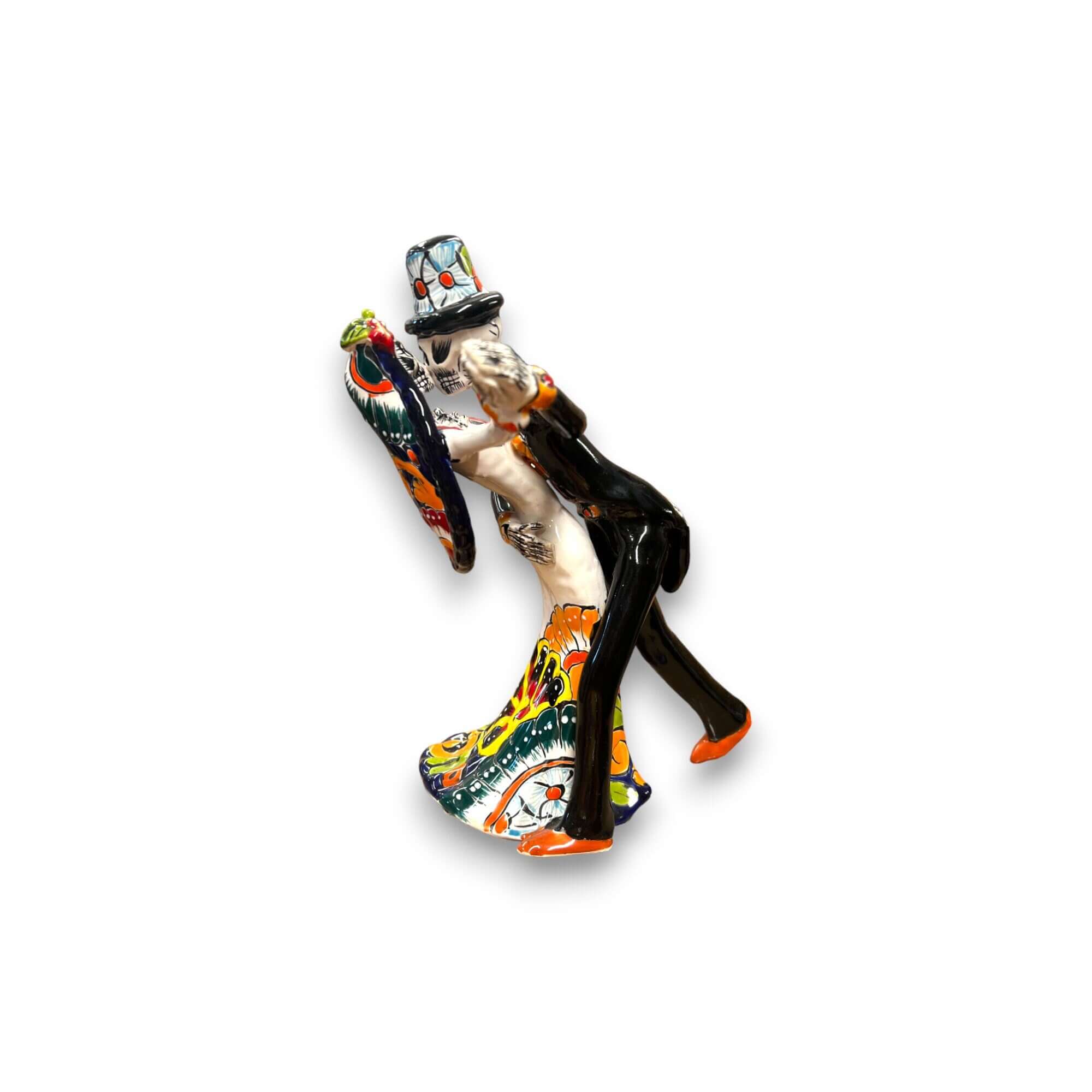 Handmade Talavera Cake Topper | Unique Hand-Painted Wedding Art