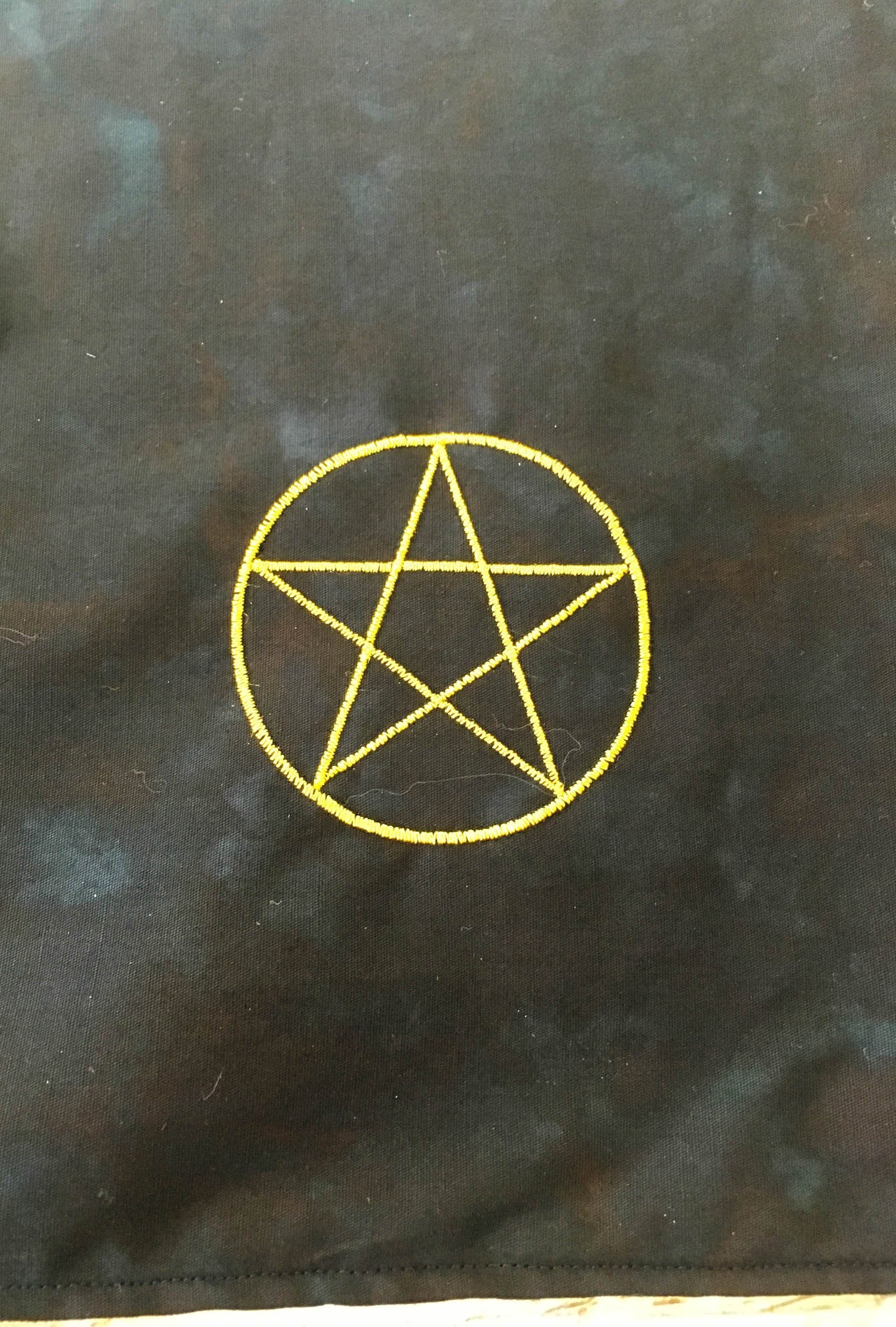 Pentacle/Pentagram Altar Cloth