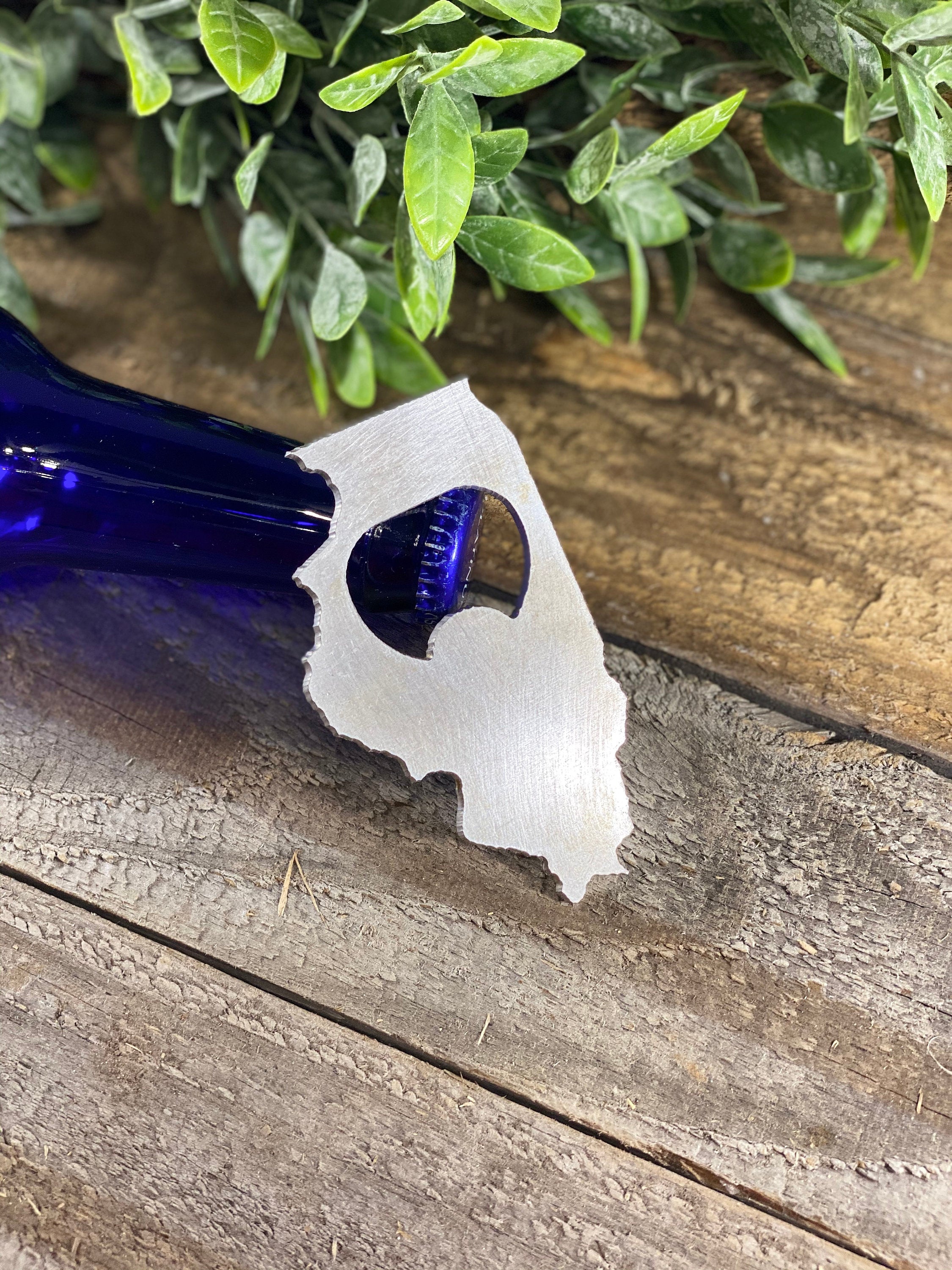 Illinois State Bottle Opener