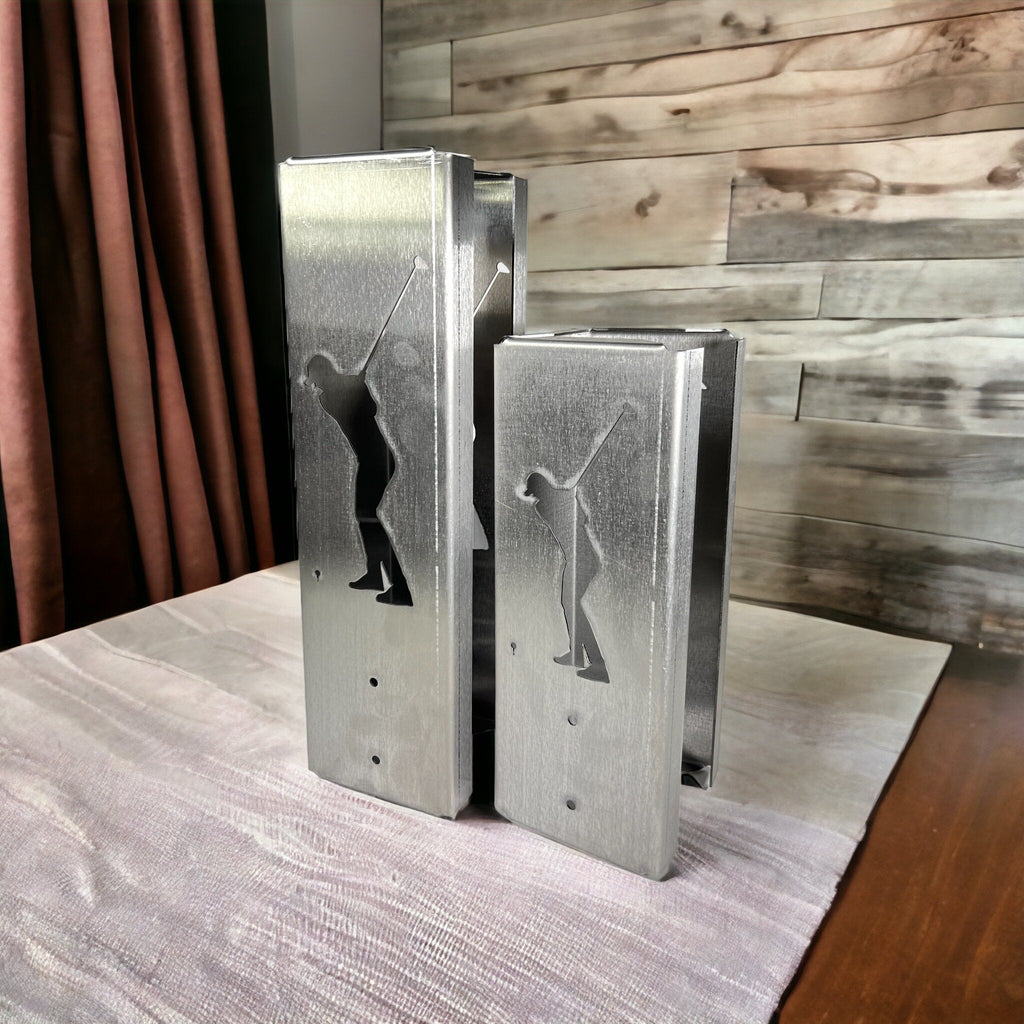 Golfer Can Kooler Holder with Bottle Opener