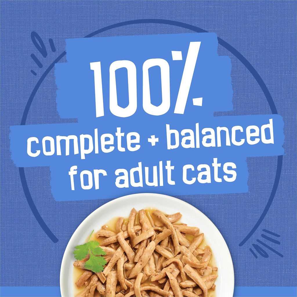 Friskies Shreds Variety Pack 32Ct of 5.5Oz Cans