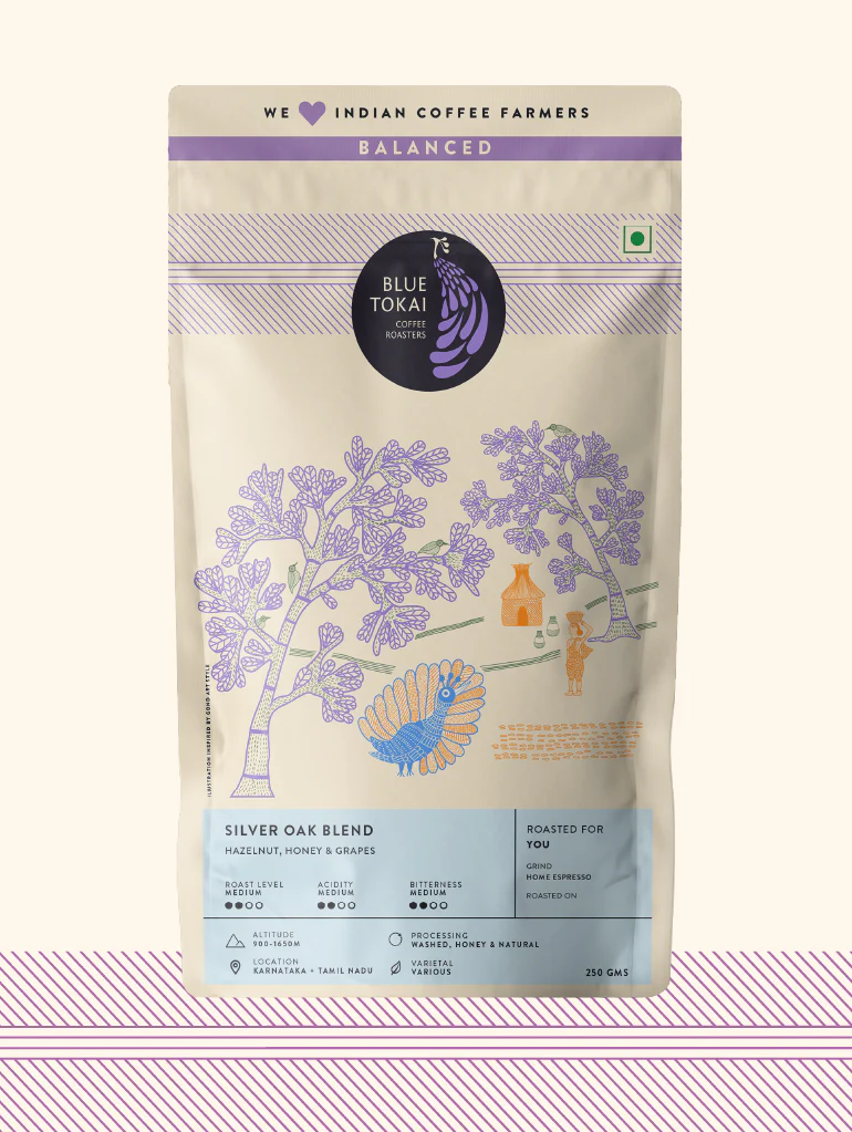 Blue Tokai Coffee Roasters Silver Oak Blend