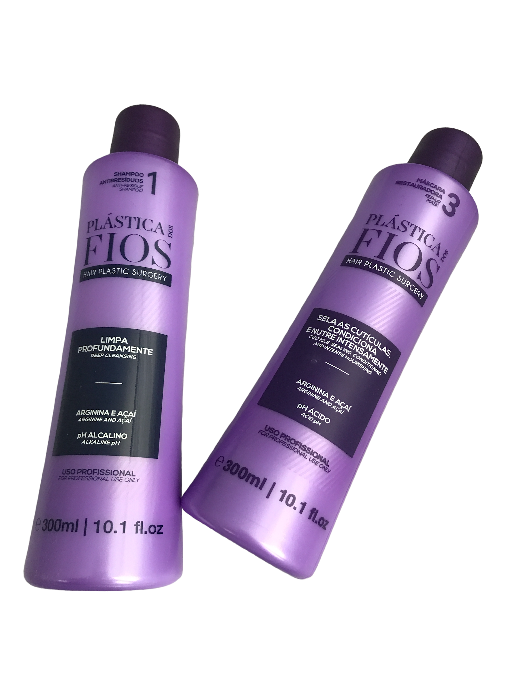 CADIVEU PLASTICA DOS FIOS INTENSE HAIR NURSING KIT 300ml
