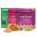 The Curry Night Set — Rogan Josh, Chicken Curry & Potato Curry | 3 Complete Dinners