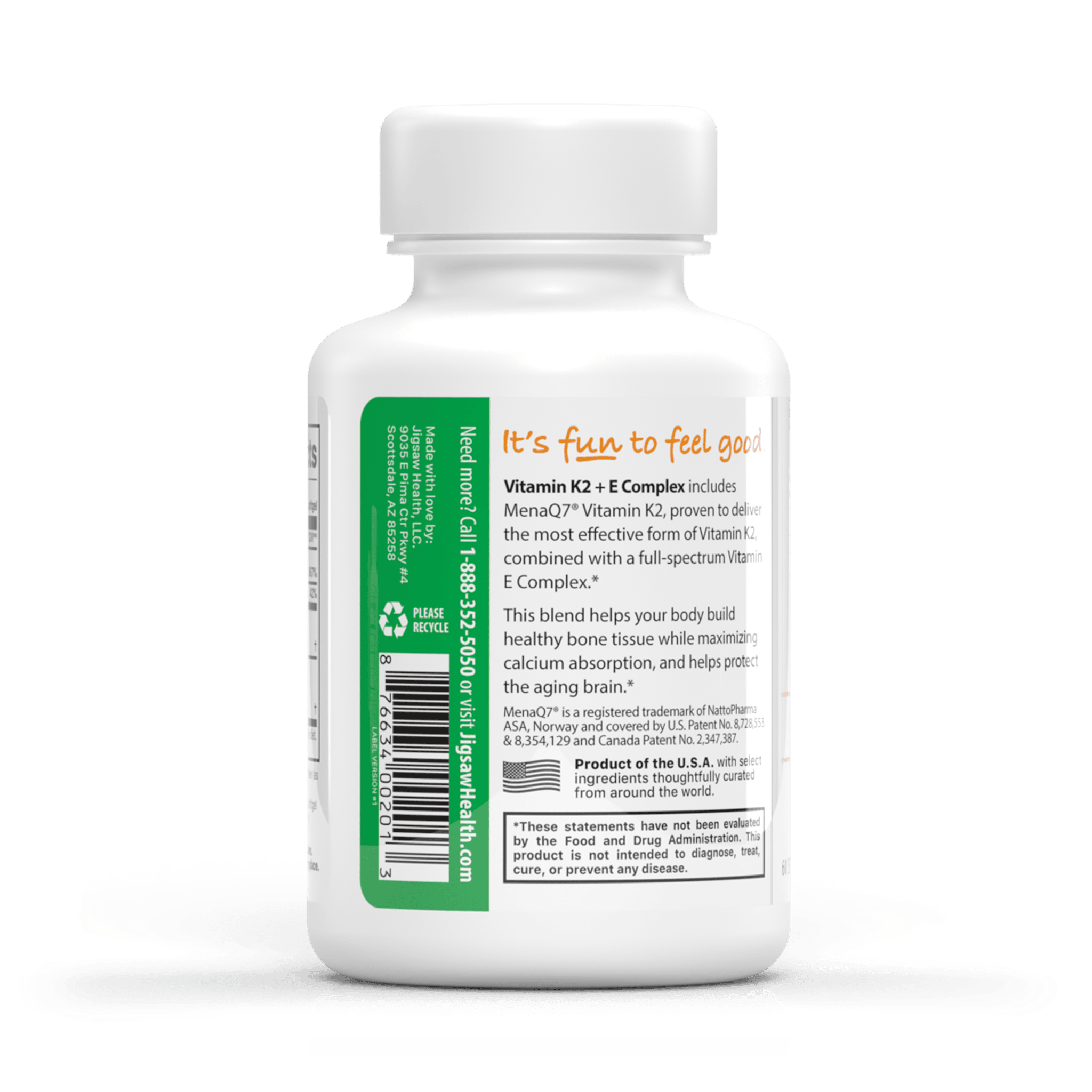 Vitamin K2 + E Complex