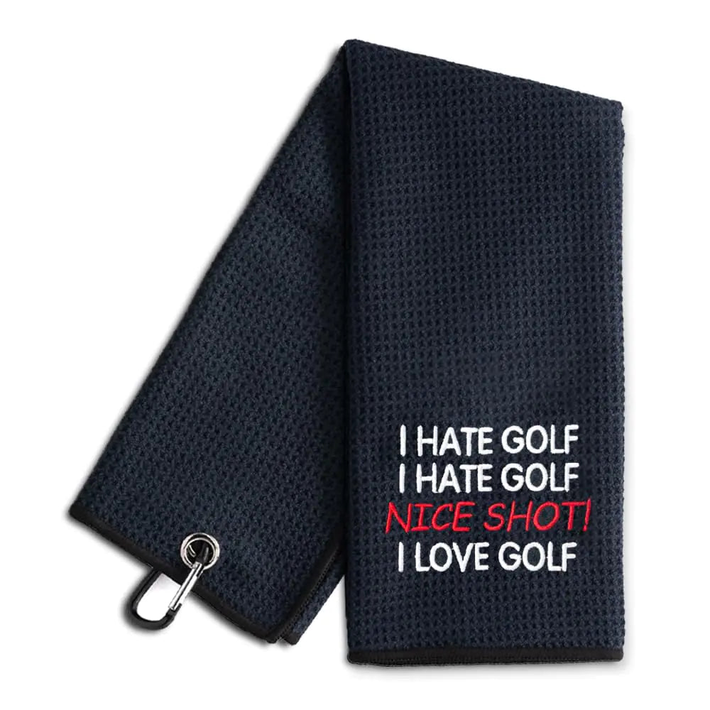 WUUCKOO Embroidered Golf Towel
