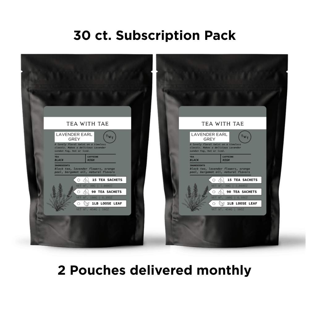 Lavender Earl Grey Pouch