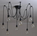 Industrial Style Multi-Head Chandelier