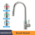 DecorBites™ Black Single Handle Pull Out Kitchen Faucet Swivel 360 Degree Water Mixer Tap