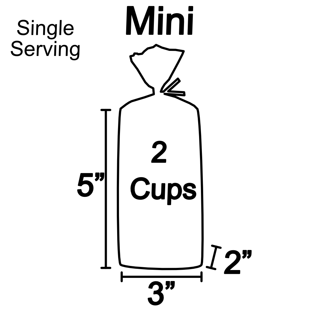 Mini Bag Custom Party  🥳 Favors (2 Cups) Gourmet Popcorn