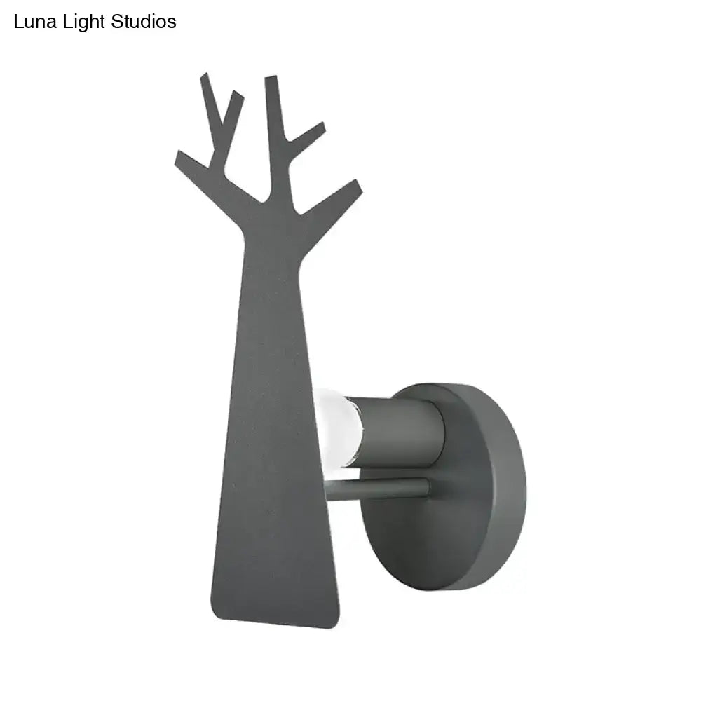 DecorBites™ Tree Wall Mount Light - Nordic Macaron Style - Green/Grey/White - Bedroom Lighting