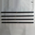 DecorBites™ Ceiling Track Rail Connector Set: Black/White, Straight/Cross, 0.5m/1m, 2-Wire