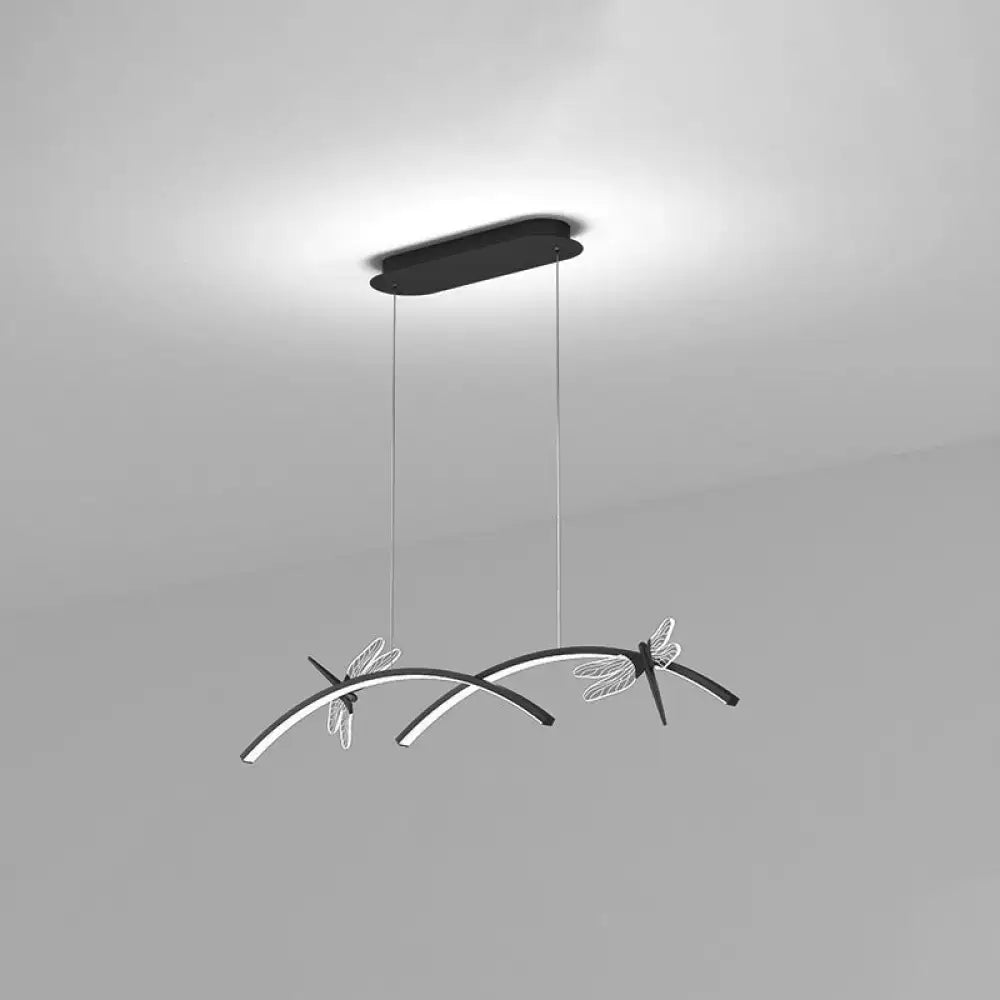 DecorBites™ Dragonfly Minimalist LED Pendant Light for Restaurant Ceilings