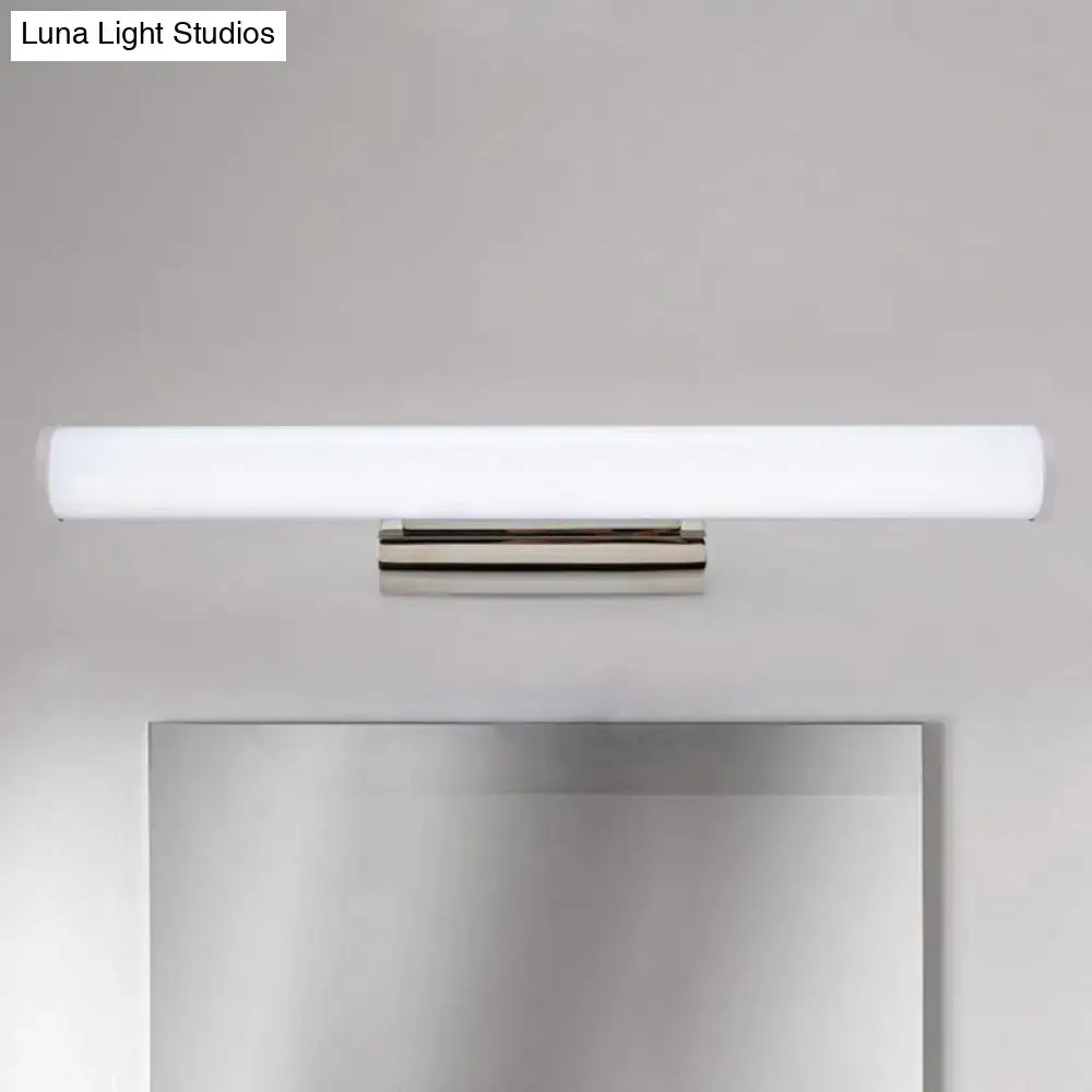 DecorBites™ Modern LED Vanity Mirror Light with Chrome Sconce - Warm/White Light, 16"/23.5" W